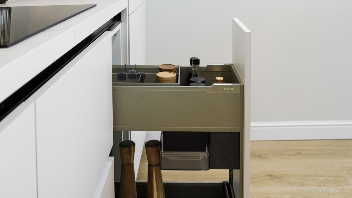 Monochromatic Kitchen Suite